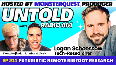 Futuristic Remote Bigfoot Research with Logan Schoessow | Untold Radio AM #214